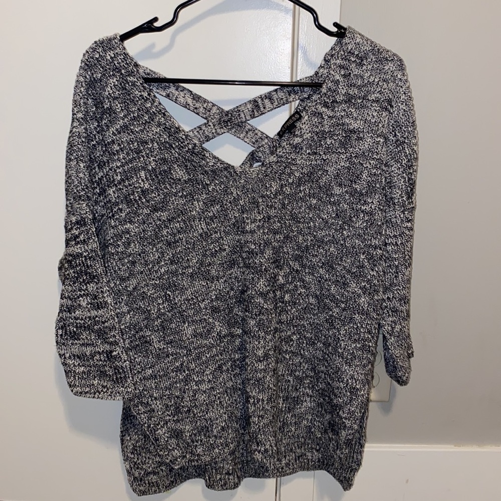 Express quarter sleeve sweater